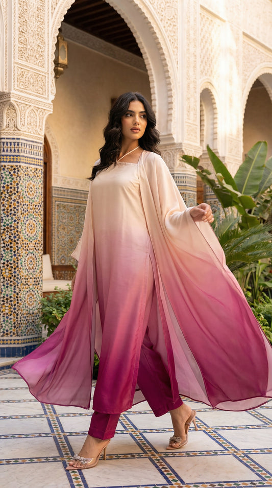 Luxury Silk Dress | 3pec Unstiched