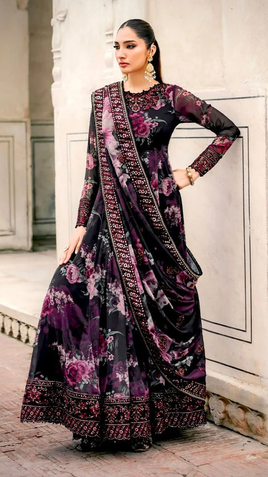 Iznik Luxury Silk  | 3pec Unstiched