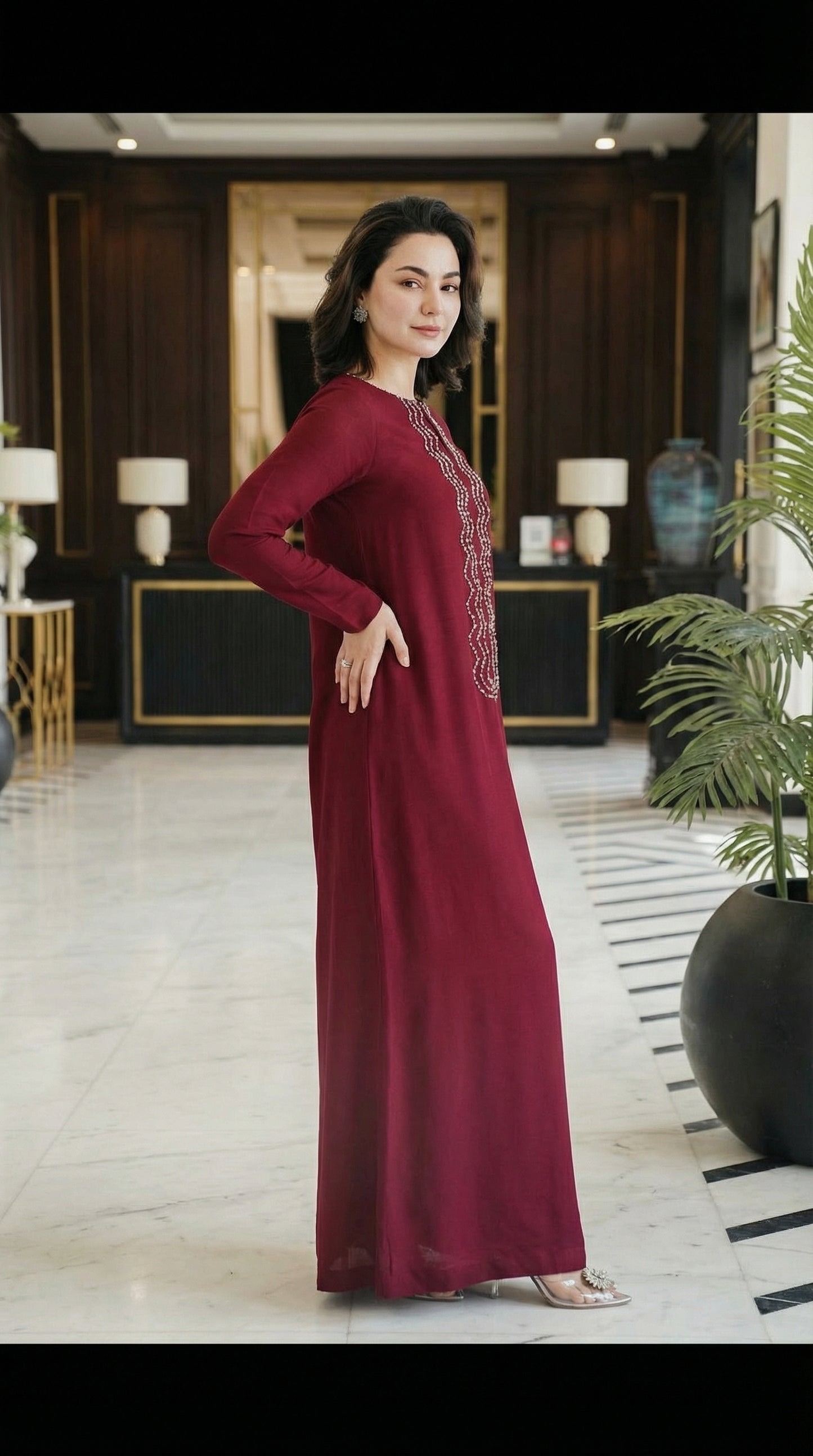 LULUSAR SILK WITH NET DUPATTA  |3PIECE UNSTICHED