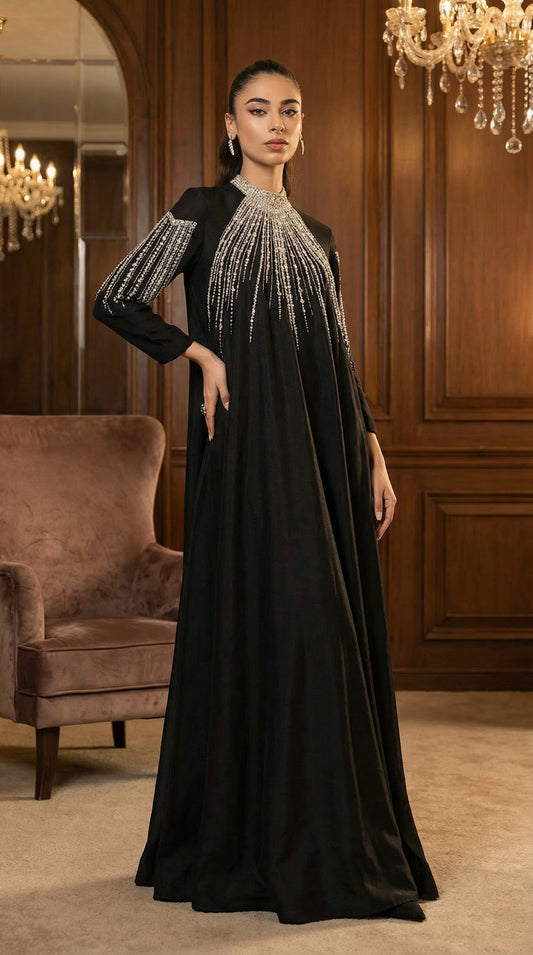 Lulusar | Luxury Silk Dress (Same As Original) | 3pec Unstiched