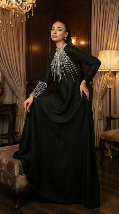 Lulusar | Luxury Silk Dress (Same As Original) | 3pec Unstiched