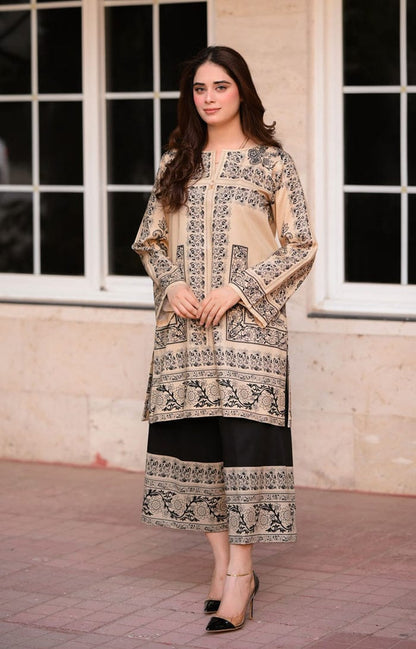 Luxury Silk Dress | 3pec Unstiched