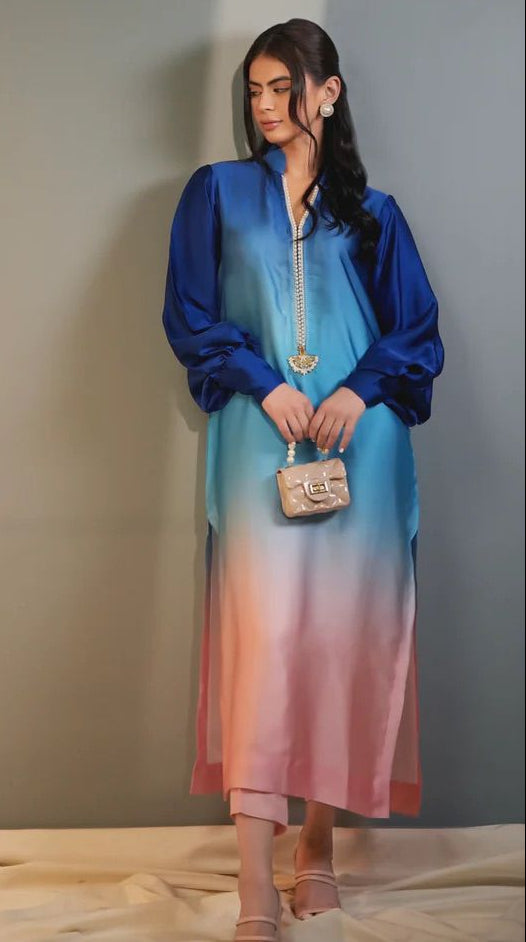 Luxury Silk Dress | 3pec Unstiched