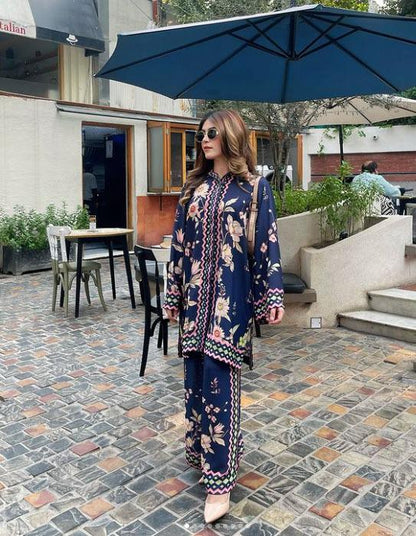 Luxury Silk Dress | 3pec Unstiched