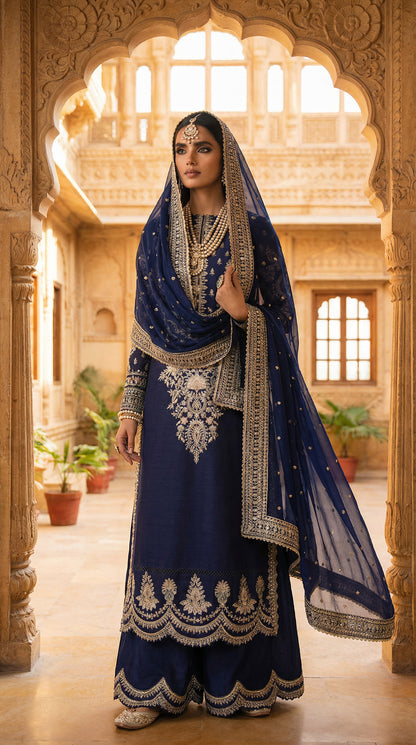 Maya By Afrozeh velvet (9000) | 3 Pec Unstiched